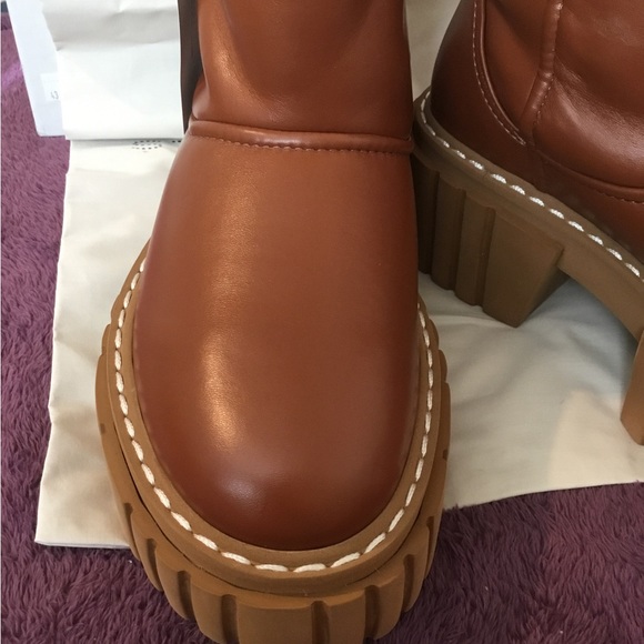 NWT Stella McCartney “EMILY SOFT ECHO Fully Lined Boots-Size 10/ URO 41 - Picture 13 of 16